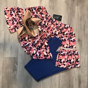 NWT - Colorful Gypsy Blouse